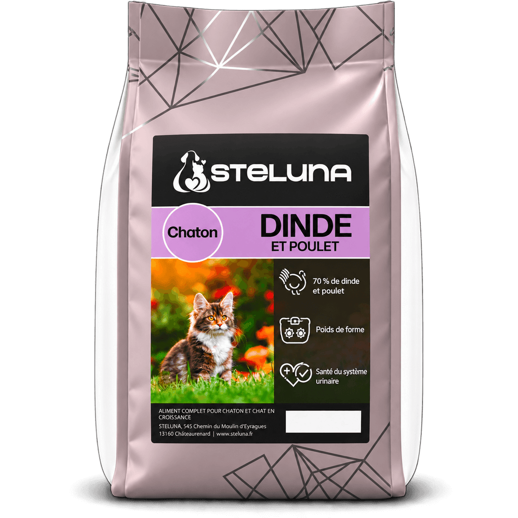 Croquettes Chatons - Dinde et Poulet